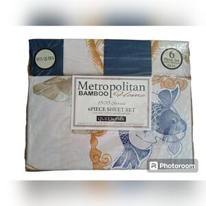 QUEEN Metropolitan Sheet Set 6 Pieces